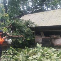 Belasan Rumah di Jember Rusak Akibat Puting Beliung