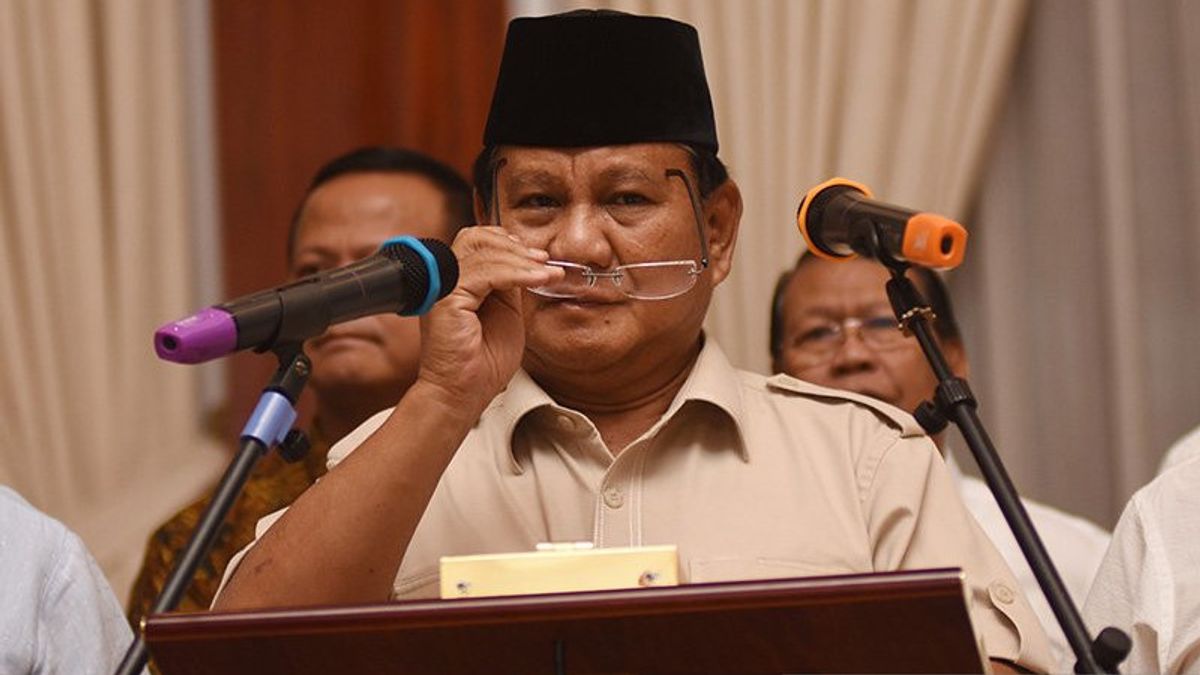 Considered Lack Of Politicians, Prabowo Ngaku Has Learned A Lot From Jokowi