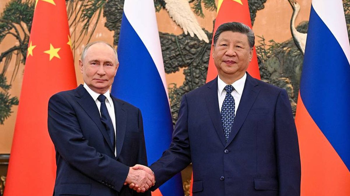 普京称俄中关系达到最高水平