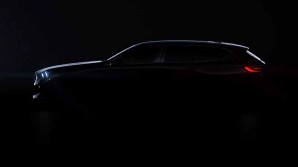 BMW Tebar Teaser i5 Touring على وسائل التواصل الاجتماعي ، هكذا يبدو