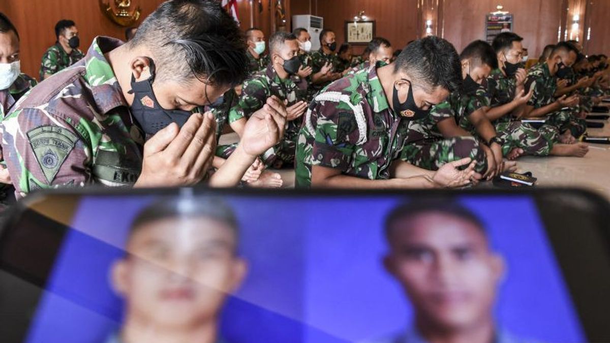 TNI AL Menggelar Doa Bersama untuk 2 Prajurit Marinir yang Gugur di Nduga Papua