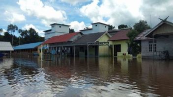 21 Villages Submerged By Floods, Kapuas Kalteng Sets Disaster Emergency Response