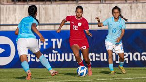 The Indonesian Women's National Team Is Expected To Silence Singapore At The New Laos National Stadium