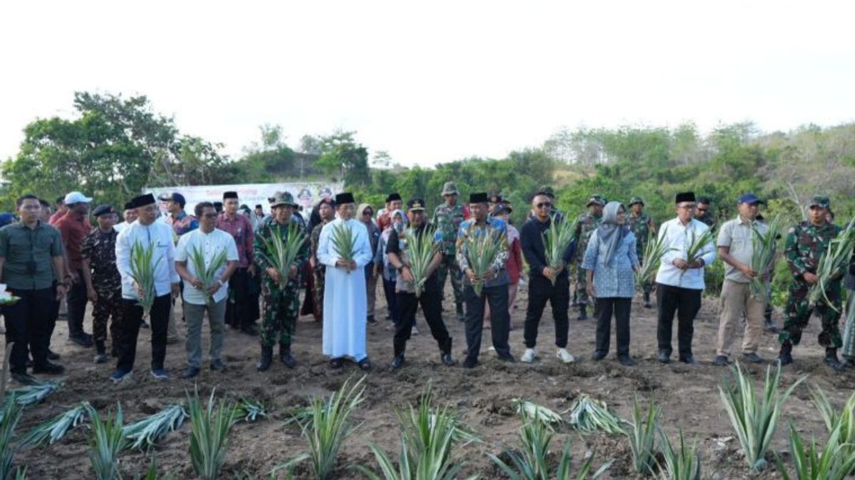 As'adiyah伊斯兰寄宿学校准备了100公顷的土地,以支持南苏拉威西岛的食品