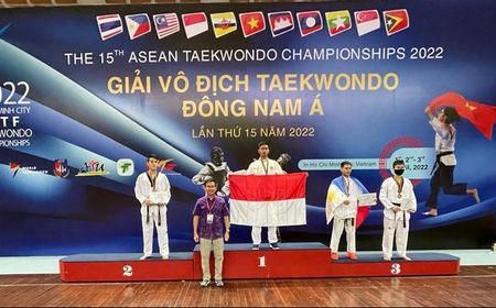 Atlet Indonesia Raih Medali Emas di Kejuaraan ASEAN Taekwondo 2022