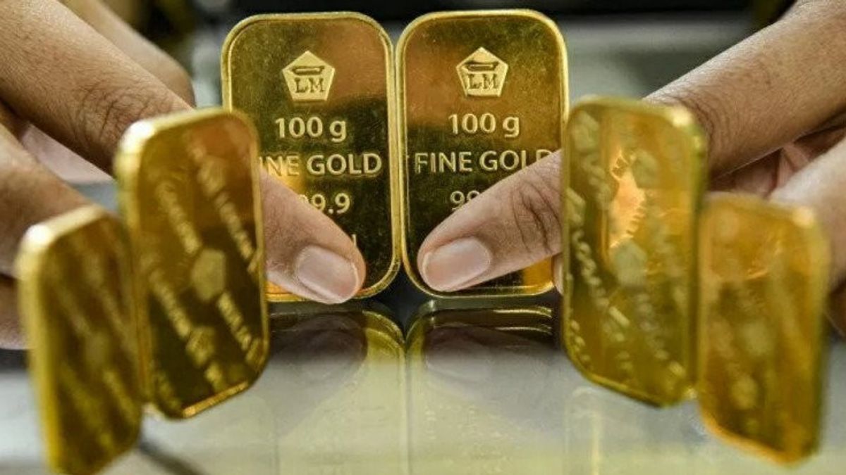 Today's Antam Pegadaian Gold Price, IDR 1.048.000 per gram