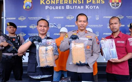 Polres Blitar Bongkar Modus Penjualan Narkoba Lewat Ekspedisi 