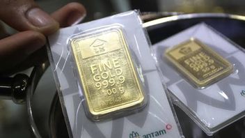 Antam's Gold Price Drops IDR 21,000 To IDR 1,884,000 Per Gram