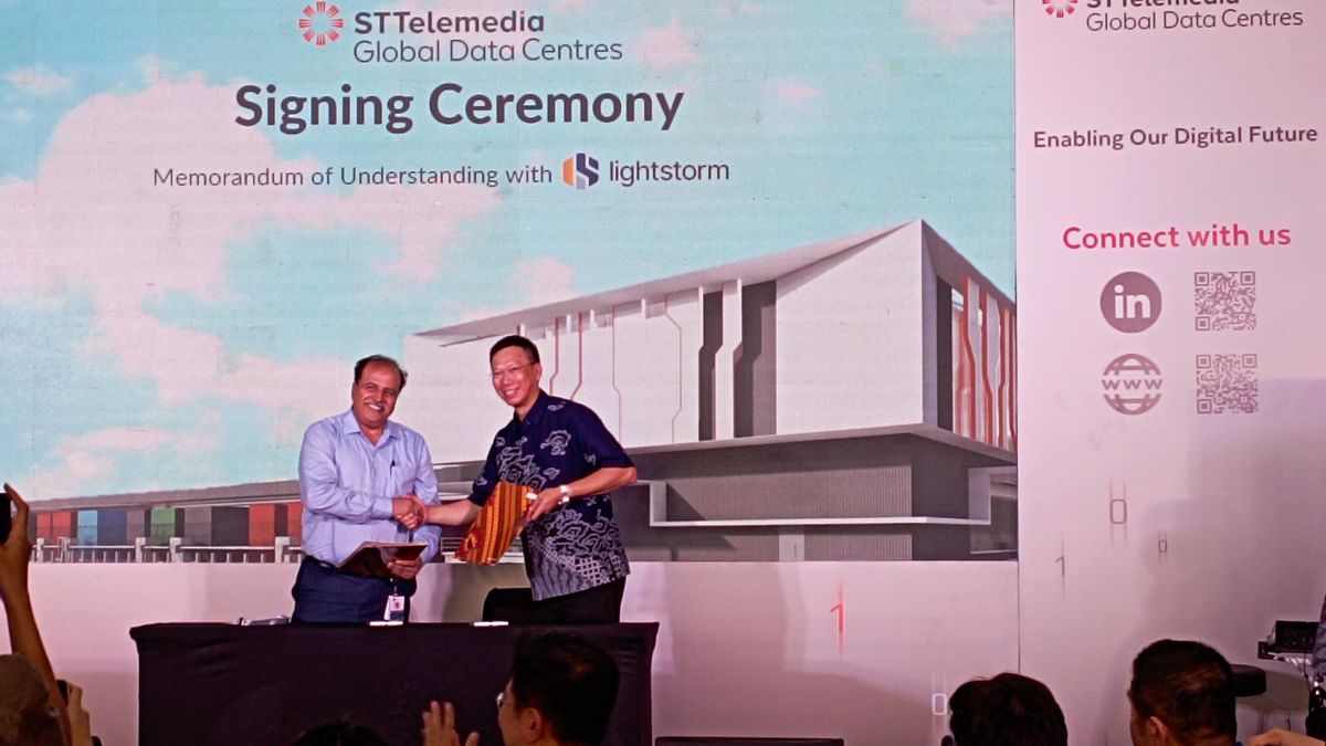 MoU Signature, Five Partners ST Telemedia To Establish Point-of-Presence At STTT Jakarta 1