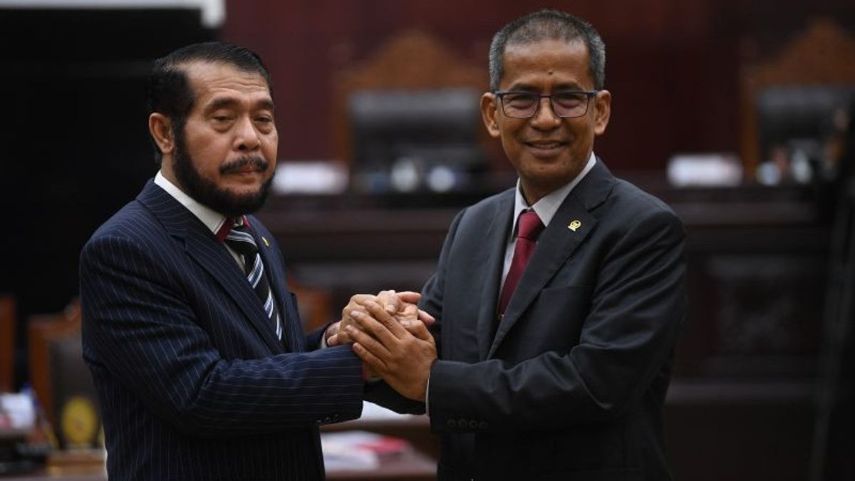 Senin Besok Anwar Usman-Saldi Isra Ucapkan Sumpah Sebagai Ketua dan Wakil Ketua MK Terpilih 