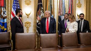 Ahmed Sharaa-Trump Bahas Stabilisasi dan Rekonstruksi Suriah