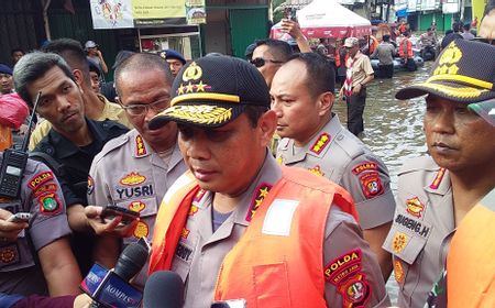 Blusukan, Kapolda Jamin Keamanan Pemukiman Warga yang Terdampak Banjir