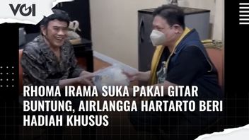 VIDEO: Rhoma Irama Likes To Use A Stump Guitar, Airlangga Hartarto Gives A Special Gift