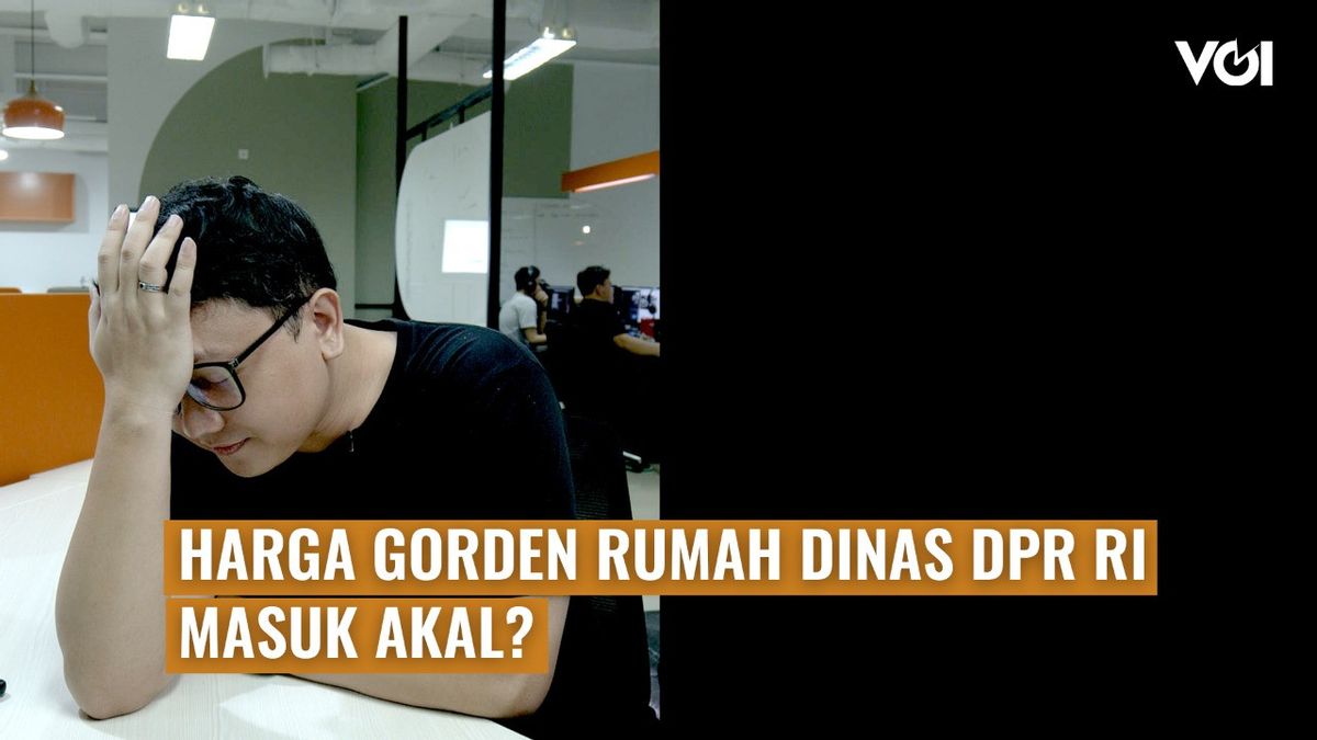 VIDEO VOI Hari Ini: Harga Gorden Rumah Dinas Anggota DPR RI Masuk Akal?
