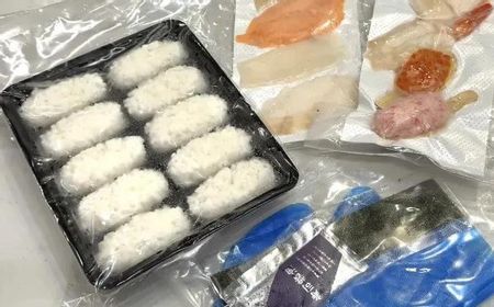 Trend Baru, Paket Sushi Nigiri dengan Konsep DIY, Bisa Makan di Mana Saja