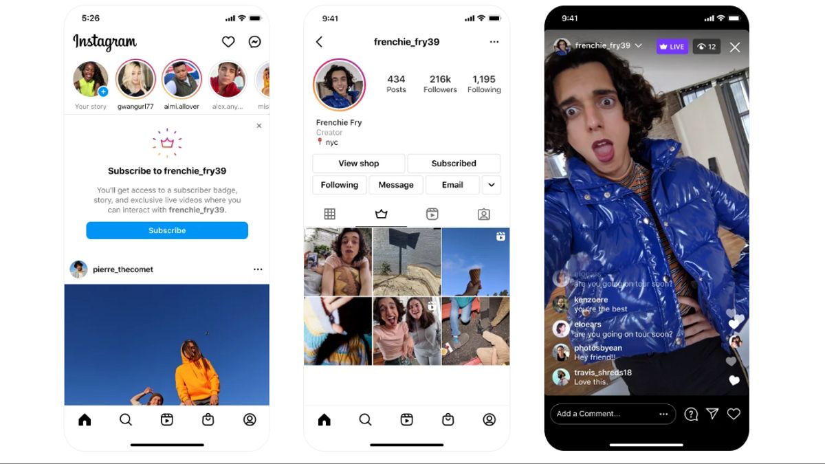 Meta Perluas Fitur Langganan Instagram ke Australia, Jepang, Prancis, dan Banyak Lagi
