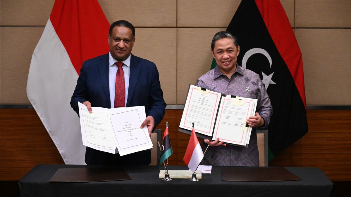 Indonésie - Libye signe un accord de visa gratuit jusqu'à une bourse d'études
