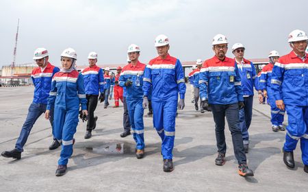 Komut dan Dirut Pertamina Cek TBBM-SPBU, Pastikan Stok BBM-LPG Aman