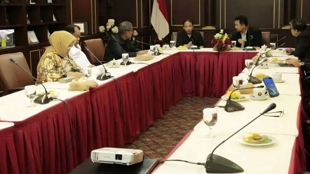 Suhartoyo Sebut Hakim MK-MKMK Saling Ingatkan Soal Harkat, Martabat dan Marwah dalam Pertemuan Terbatas
