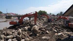 Alur Sungai Krueng Meureudu di Kabupaten Pidie Jaya Aceh Sudah Terbuka Pascabanjir Bandang