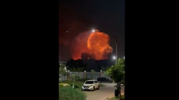 Ledakan Hebat di Gudang Peluru Dekat Vila Nusa Indah 5