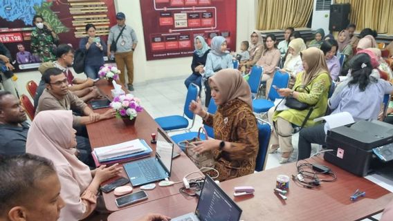 Les femmes des membres du TNI Kodam XVIII / Cassowary Ramai-ramai doivent changer le lieu de vote de 2024