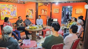 Mantap,  Menteri Kebudayaan Fadli Zon Serap Aspirasi Perupa di Kembang Jati Art House