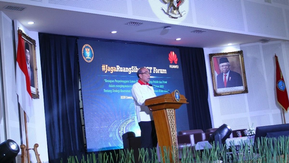 Huawei Sukseskan Forum Tingkat Tinggi TIK #JagaRuangSiber oleh BSSN