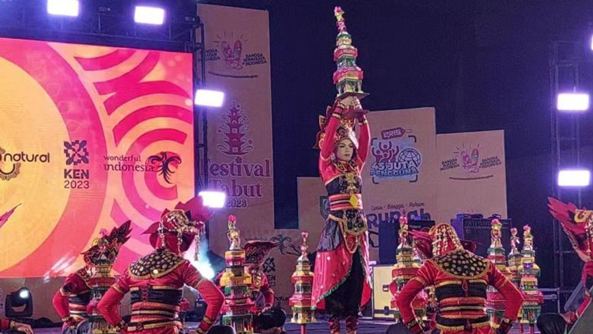 Festival Tabut Bengkulu Tampilkan Kolaborasi Budaya kesenian Nusantara
