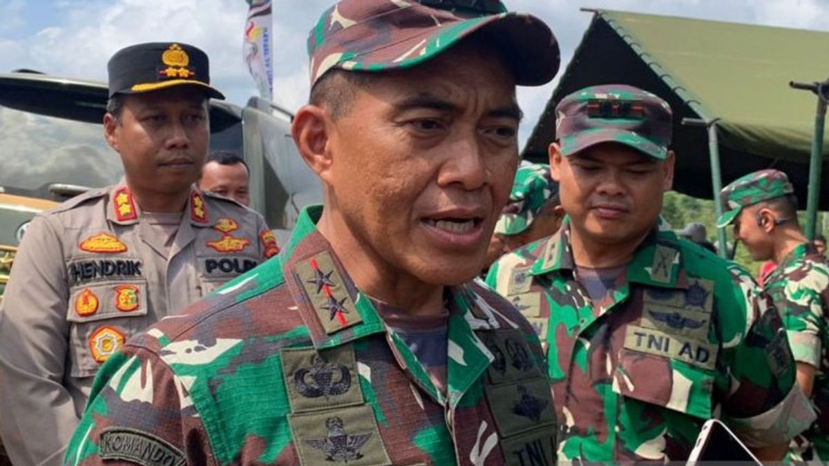 TNI AD Adds IKN Development Security Soldiers