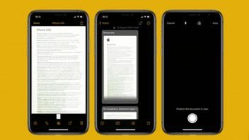 Cara Memindai Dokumen Menggunakan Kamera iPhone, Nggak Ribet dan Tidak Perlu Aplikasi Tambahan