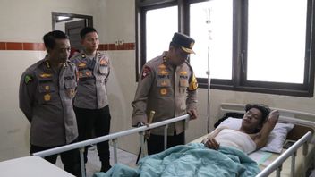 Kapolda Kaltara Kunjungi Rumah Sakit, Jenguk Mahasiswa Korban Insiden Aksi Unjuk Rasa
