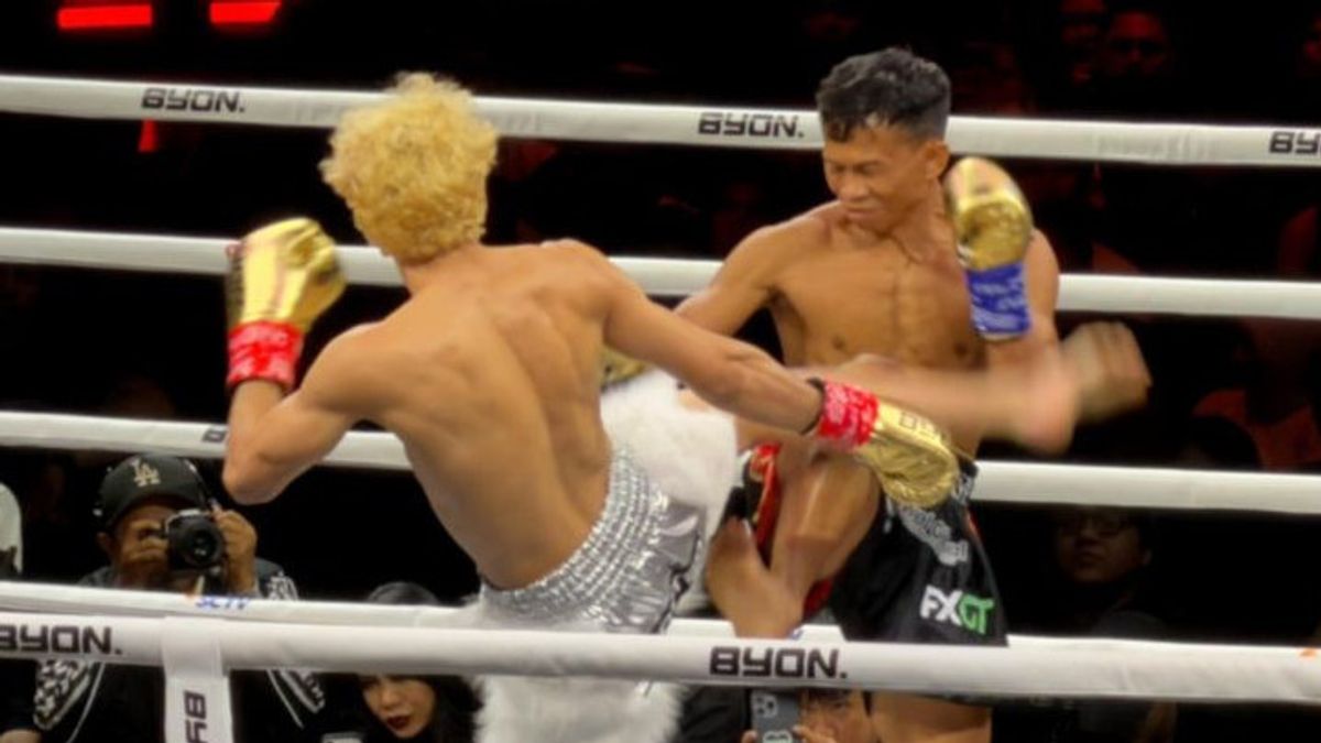 Petarung Indonesia Ronal Keok, Putra Malaysia Rebut Gelar Kickstriking Asia