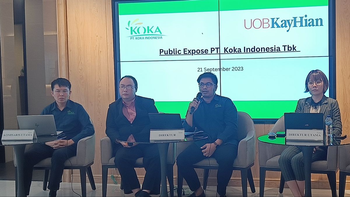 Bakal IPO 11 Oktober Mendatang, Koka Indonesia Targetkan Dana Segar hingga Rp115 Miliar