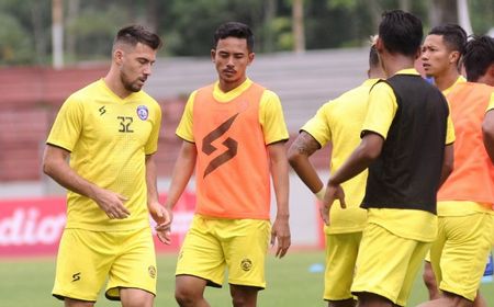 Mario Gomez Sudah Pamit, Pemain Arema FC Tetap Jalankan Latihan Sesuai Program