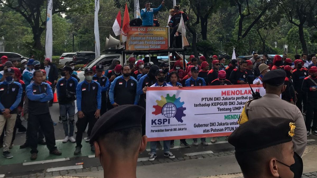Buruh Desak Gubernur Anies Segera Banding Soal UMP DKI, 'Putusan PTUN Tidak Mendasar'