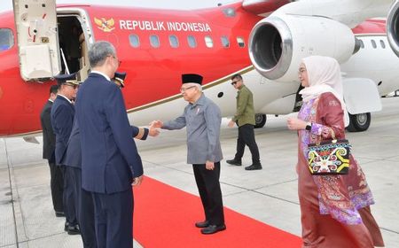 Groundbreaking Istana Wapres, Maruf Amin Terbang ke IKN