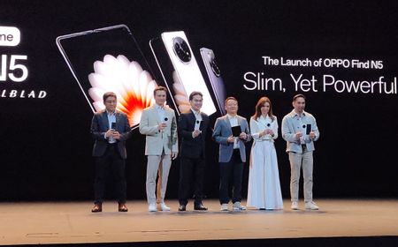 OPPO Find N5 Hadir di Indonesia, Ponsel Lipat Tertipis dengan Harga Rp27 Jutaan