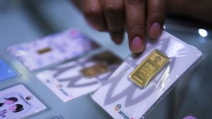 今日安塔姆黄金价格下跌2,000印尼盾,下跌1,306亿印尼盾