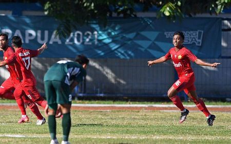 Jungkalkan Jatim 2-1, Aceh ke Final Sepak Bola Putra PON Papua