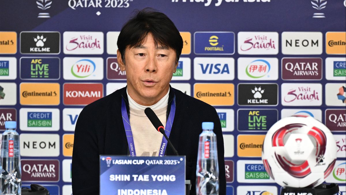 Shin Tae-yong: The Luck Of The Indonesian National Team Is Thanks To Prayers And Support For Supporters