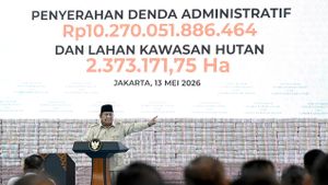 President Prabowo Witnesses the Submission of Administrative Fines and the Recovery of State Assets