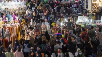 タナ・アバン市場で実施された群衆を防ぐ、奇数偶数システム
