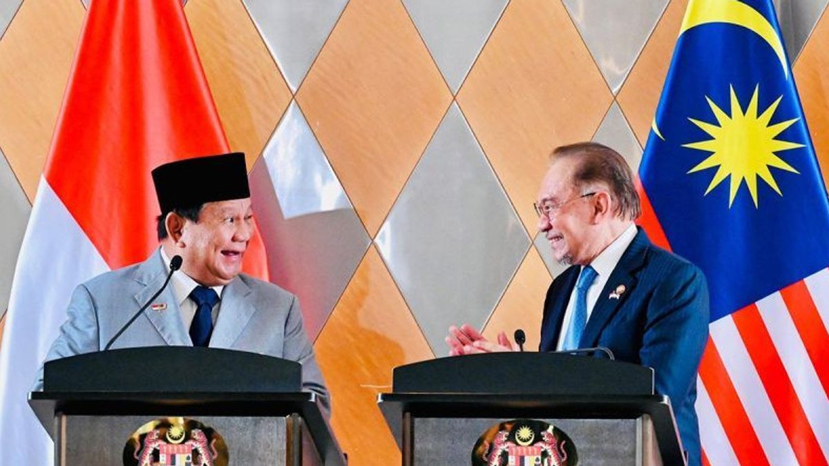 Presiden Prabowo Temui PM Anwar di Kuala Lumpur