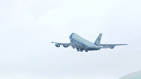 US President Joe Biden Leaves Bali