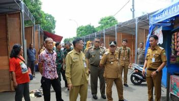  Pemkot Tangerang Siapkan 430 Lapak Tampung Sementara Para Pedagang