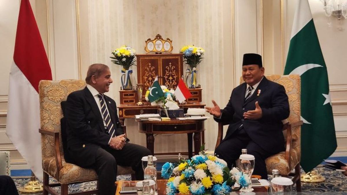 Prabowo Meets Pakistan's PM To Discuss Economic-Trafficking Cooperation