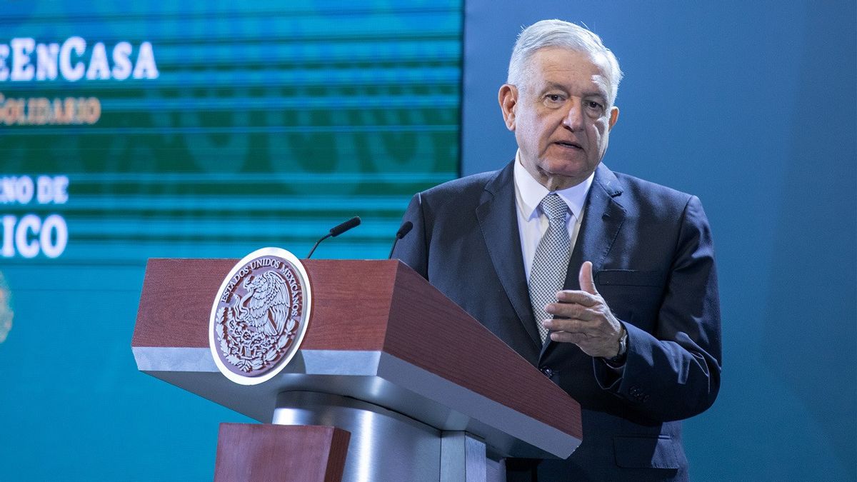 Après Avoir Reçu Une Dose De Rappel, Le Président Mexicain Lopez Obrador Est De Nouveau Infecté Par Le COVID-19