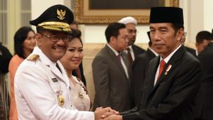Djarot Saiful Hidayat在今天的记忆中正式成为DKI雅加达的州长,2017年6月15日