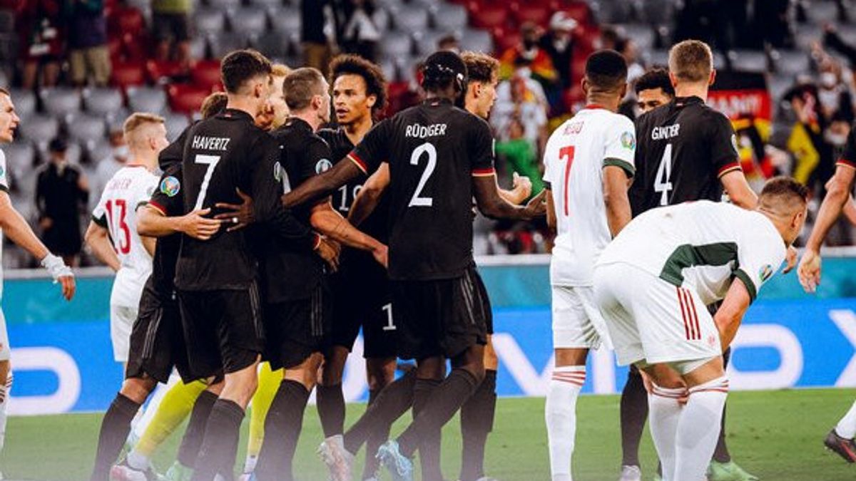 德国 2 - 2 击败匈牙利， 晋级 2020 年欧锦赛最后 16 场